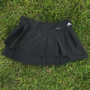 adidas climalite black athletic skirt